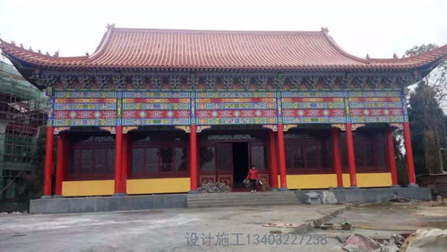 家族祠堂施工 祠堂古建施工 若藝古建免費提供設(shè)計預算報價